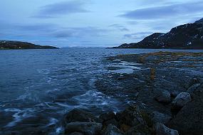 IMG_0974 Ved Kvalfjorden mellom Hammerfest og Fors�l