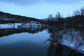 skoganvarre Her er bildet som ble vist på NRK-Nordnytt den 7.desember 2006 Bildet er tatt like sør for Skoganvarre