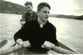 AT17 Hendry Fredriksen (med årene) og Leif Johansen